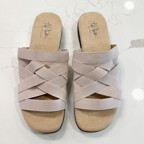 Life Stride Women's Sandals in Cream - Picture 1 of 5
